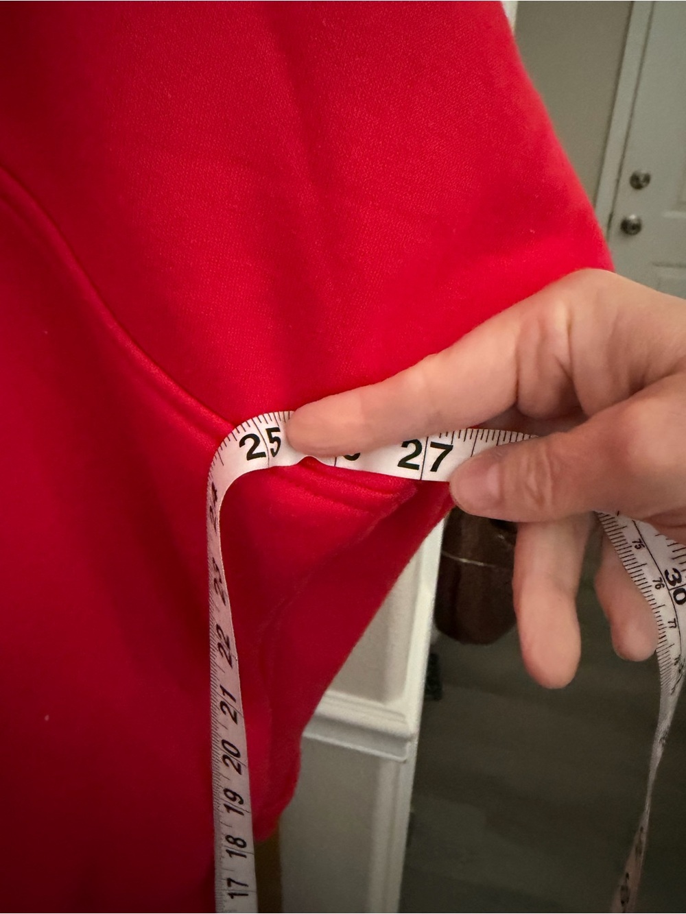 Red Half-Zip Pullover Sweatshirt - Women - Picture 3 of 5